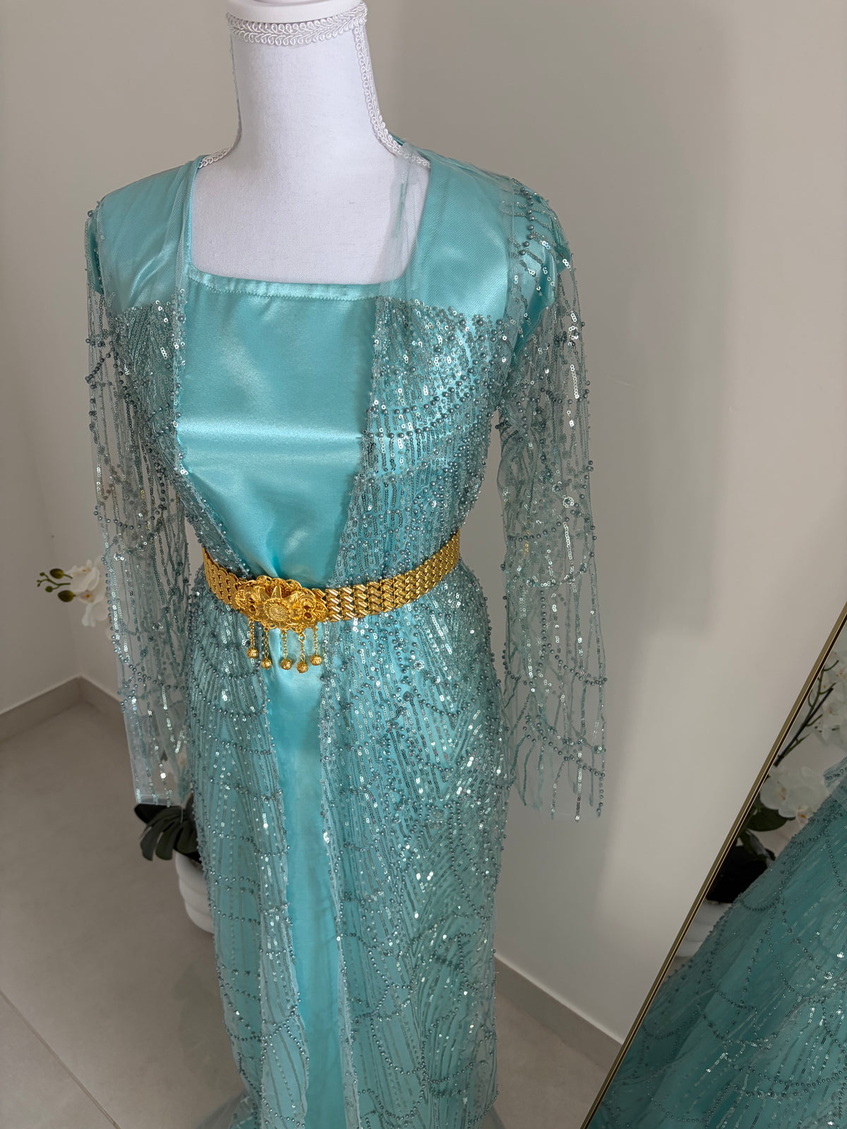 Robe kurde - Perlée