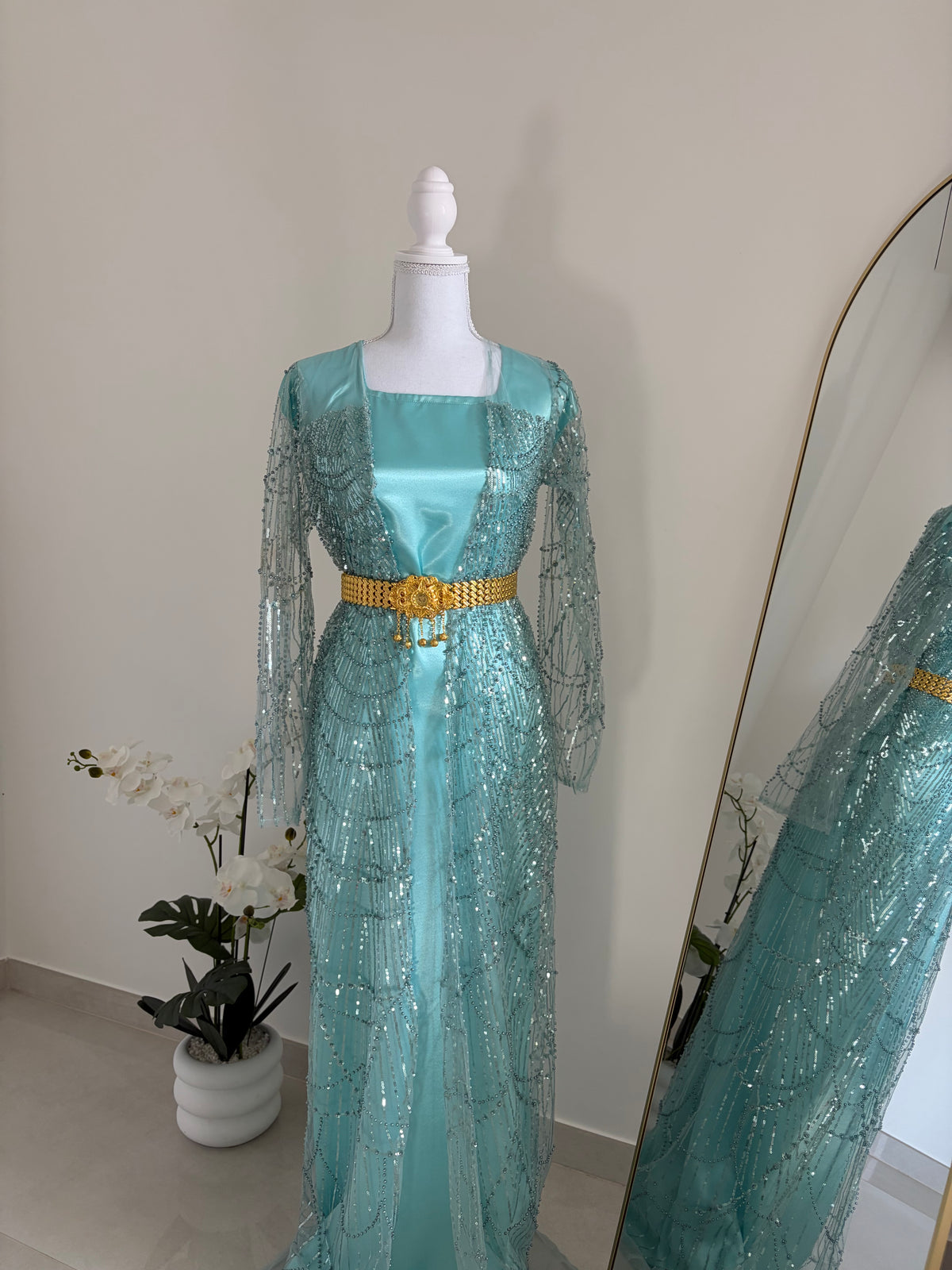 Robe kurde - Perlée