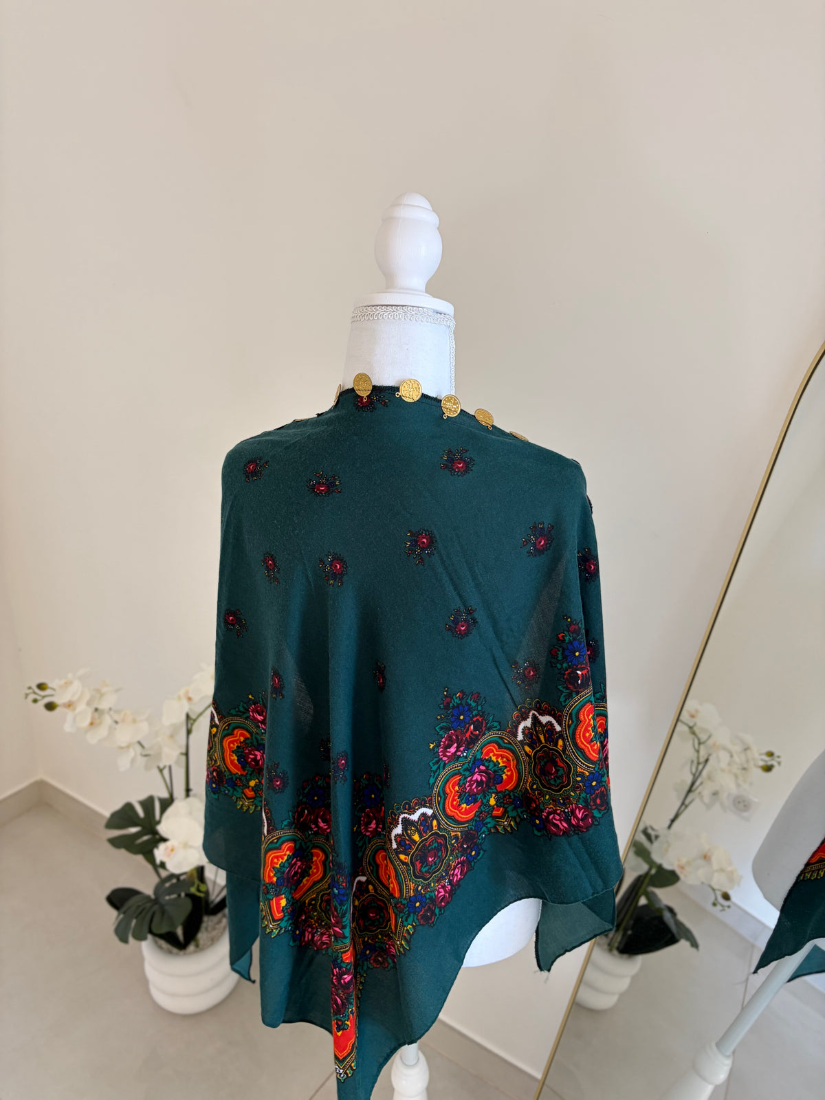 Foulard kurde - kaki